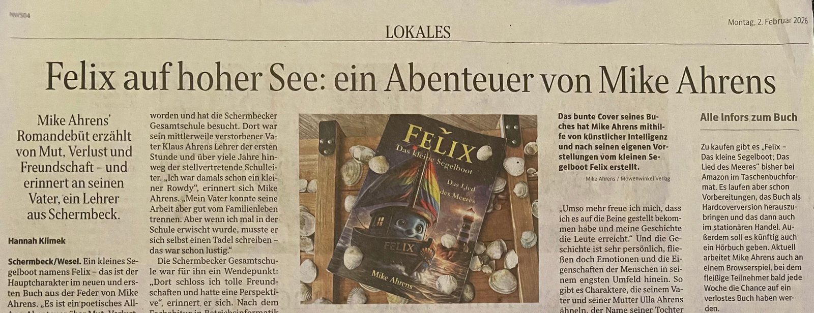 Presseausschnitt vom 02.02.2026 (NRZ)